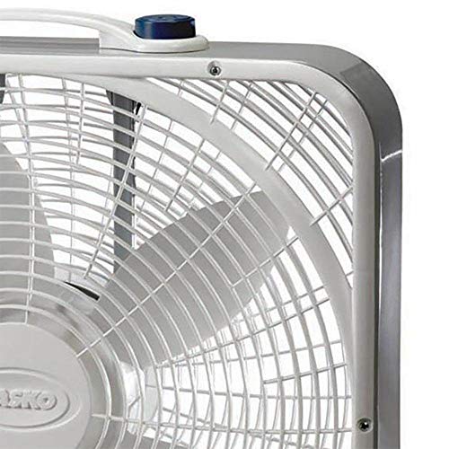 Lasko 20″ Energy Efficient Basic Box Fan w/3 Speeds & Easy Carry Handle (2 Pack) | The Storepaperoomates Retail Market - Fast Affordable Shopping