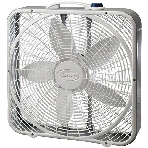 Lasko 20″ Energy Efficient Basic Box Fan w/3 Speeds & Easy Carry Handle (2 Pack) | The Storepaperoomates Retail Market - Fast Affordable Shopping