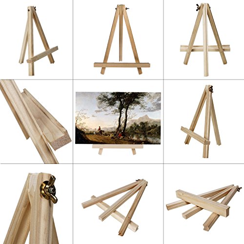 Auvanteo Portable 9″ Wood Tripod Tabletop Display Easel for Artist Painting, Sketching, Displaying Photos, Decorative Plates and More | The Storepaperoomates Retail Market - Fast Affordable Shopping