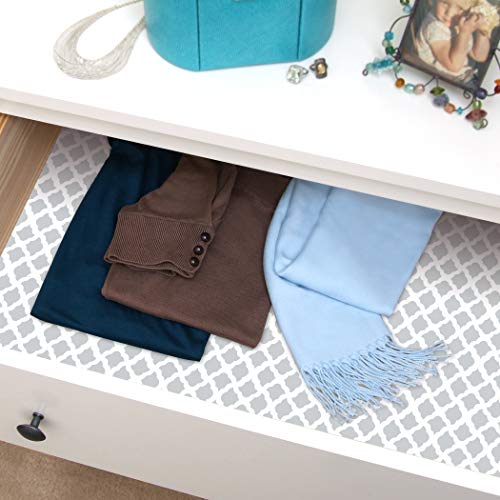 Con-Tact Brand Creative Covering Self-Adhesive Vinyl Drawer and Shelf Liner, 18″ x 60′, Talisman Glacier Gray | The Storepaperoomates Retail Market - Fast Affordable Shopping