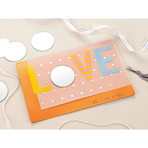 Juvale 2 inch Mini Circle Mirror Tiles, Arts and Crafts Supplies (60-Pack) | The Storepaperoomates Retail Market - Fast Affordable Shopping