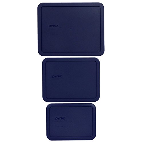 Pyrex Blue Lid Bundle: (1) 7210-PC 3-cup Lid, (1) 7211-PC 6-cup Lid, (1) 7212-PC11-cup Lid | The Storepaperoomates Retail Market - Fast Affordable Shopping