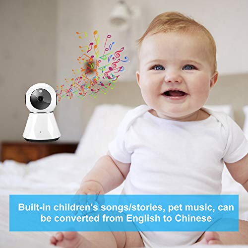 Video Baby Monitor with Infrared Night Vision,1080P WiFi Home Security IP Camera Wireless PIR Detector Baby Monitoring Camera,Two Way Talk Back,Cloud Storage,Support 128G TF Card(US Plug) | The Storepaperoomates Retail Market - Fast Affordable Shopping