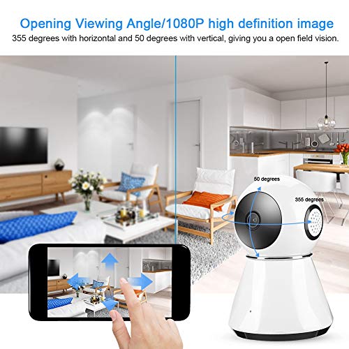Video Baby Monitor with Infrared Night Vision,1080P WiFi Home Security IP Camera Wireless PIR Detector Baby Monitoring Camera,Two Way Talk Back,Cloud Storage,Support 128G TF Card(US Plug) | The Storepaperoomates Retail Market - Fast Affordable Shopping