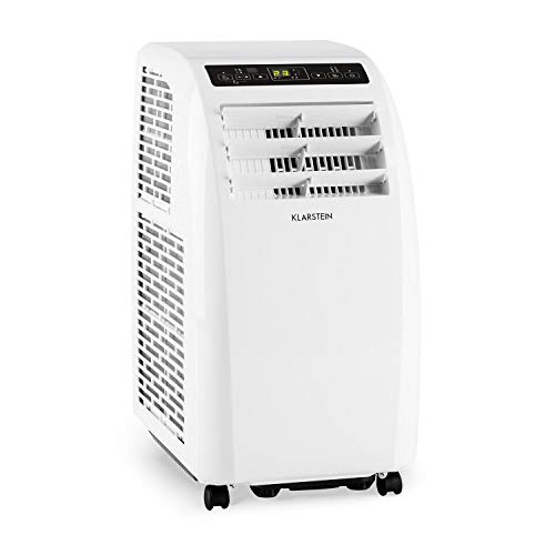KLARSTEIN Metrobreeze Portable Air Conditioner with Timer, 10,000 BTU, Adjustable temperature between 65 and 85 ° F, 3 Modes of Operation: Cooling, Drying and Fan, Rollers, White | The Storepaperoomates Retail Market - Fast Affordable Shopping