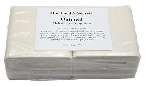 Oatmeal- 2 Lbs Melt and Pour Soap Base – Our Earth’s Secrets | The Storepaperoomates Retail Market - Fast Affordable Shopping