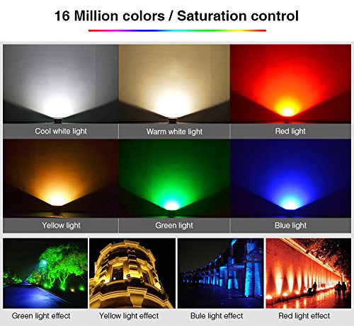 LGIDTECH FUTT06 Miboxer 10W RGB+CCT LED Flood Light DC 24V 16 Million Colors Changing,2700K-6500K Color Temperature Adjustable with Memory | The Storepaperoomates Retail Market - Fast Affordable Shopping