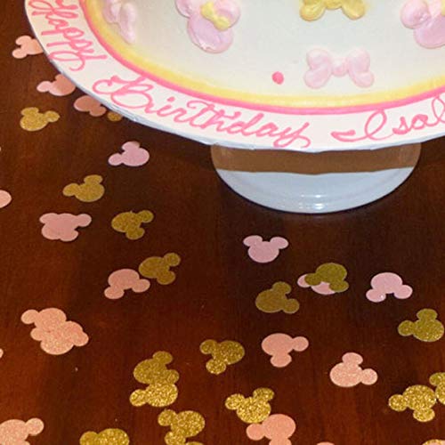 200 Counts Minnie Confetti Girl Pink Mouse Baby Shower Party First Twodles Birthday Supplies Decorations Table Decor Photo Booth Props | The Storepaperoomates Retail Market - Fast Affordable Shopping