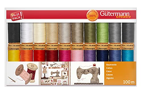 Gutermann Thread Set, Multi-Colour, 100 m | The Storepaperoomates Retail Market - Fast Affordable Shopping