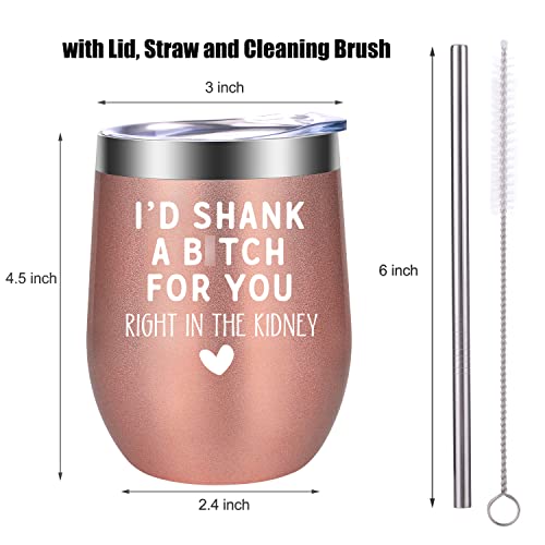 Best Friend, Friendship Gifts for Women – Sister Gifts from Sister, Best Friend Birthday Gifts for Women, Friends Female – Funny Christmas Gifts for Women, Her, Mom, Friends, BFF – LEADO Wine Tumbler | The Storepaperoomates Retail Market - Fast Affordable Shopping