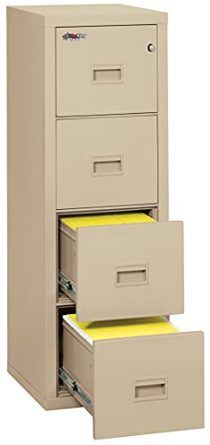 Fireking Turtle Fireproof File Cabinet, 52.75″ H x 17.75″ W x 22.13″ D, Parchment | The Storepaperoomates Retail Market - Fast Affordable Shopping