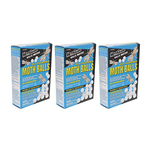 MothGuard MG53PK MG3 Old-Fashioned Cedar Scent, EPA Registered, 5Oz Box of Mothballs-Kills Moths, Carpet Beetles, Repellent Closet Clothes Protector, No Clinging Odor (3-Pack), White | The Storepaperoomates Retail Market - Fast Affordable Shopping