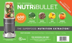 NutriBullet 600W 4pc Certified Reconditioned