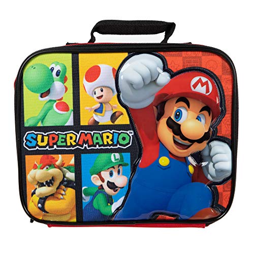 Super Mario Brothers Retro Video Game Insulated Lunchbox | The Storepaperoomates Retail Market - Fast Affordable Shopping