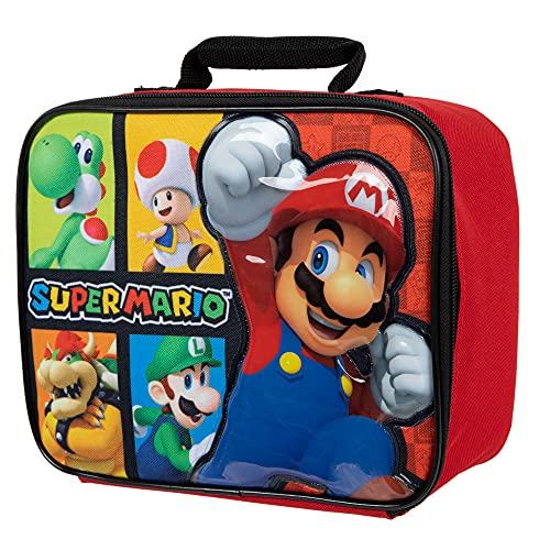 Super Mario Brothers Retro Video Game Insulated Lunchbox | The Storepaperoomates Retail Market - Fast Affordable Shopping
