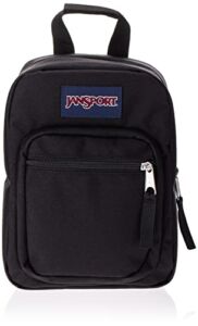 JanSport Big Break Insulated Lunch Bag – Small Soft-Sided Cooler Ideal for School, Work, or Meal Prep, Black