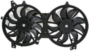 CPP IN3115108 Plastic Cooling Fan Assembly for Infiniti EX35, G35, G37, Nissan 370Z