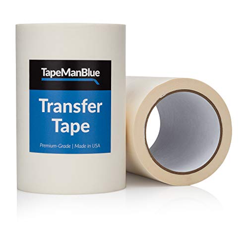 6″ x 100′ Roll of Paper Transfer Tape for Vinyl, Made in America, Premium-Grade Transfer Paper for Vinyl with Layflat Adhesive for Cricut Vinyl Crafts, Decals, and Letters | The Storepaperoomates Retail Market - Fast Affordable Shopping