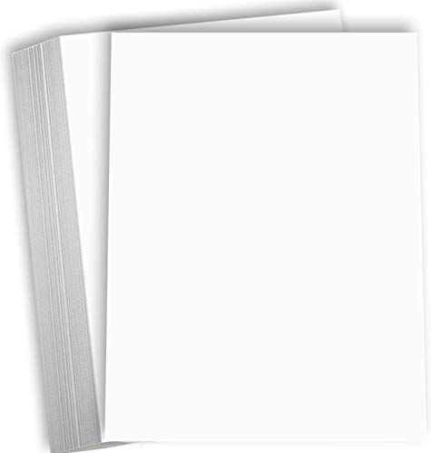 Hamilco White Cardstock Thick Paper – 8 1/2 x 11″ Blank Heavy Weight 80 lb Cover Card Stock – for Brochure Award and Stationery Printing – 50 Pack | The Storepaperoomates Retail Market - Fast Affordable Shopping