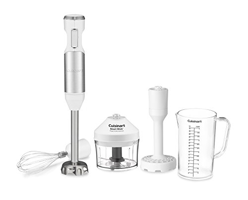 Cuisinart CSB-100W Smart Stick Variable Speed Hand Immersion Blender, Stainless Steel/White, 2018 | The Storepaperoomates Retail Market - Fast Affordable Shopping