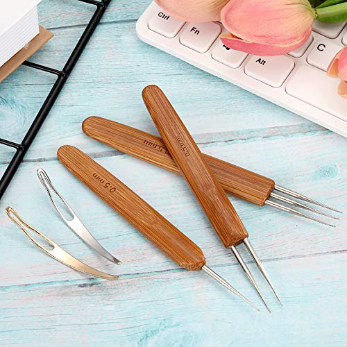5 Pieces Dreadlocks Crochet Hook Tool Includes 3 Pieces Dreadlocks Crochet 1 Hook 2 Hooks 3 Hooks Hair Weaving Needle Crochet 2 Pieces Hair Locking Tool for Braid Craft() | The Storepaperoomates Retail Market - Fast Affordable Shopping
