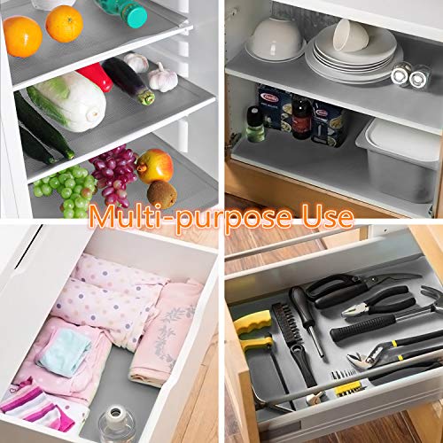 3 Rolls EVA cabinet liner, Non-slip Shelf Liners for kitchen Cabinets, Waterproof Cupboard Drawer Cushion Mats, DIY Multipurpose Antifouling Pads,17.7″x59″-Transparent | The Storepaperoomates Retail Market - Fast Affordable Shopping