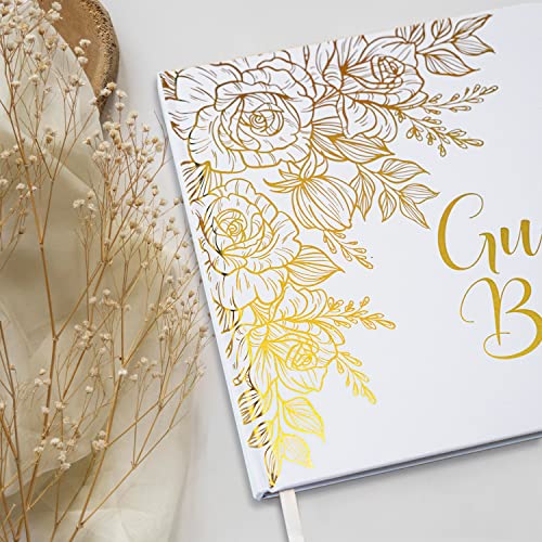 LEMON SHERBET® Wedding Guest Book with Metallic Marker Set – Guest Book Wedding Reception – Baby Shower Guest Book – Polaroid Guest Book for Wedding – Wedding Guestbook – Wedding Sign in Book | The Storepaperoomates Retail Market - Fast Affordable Shopping