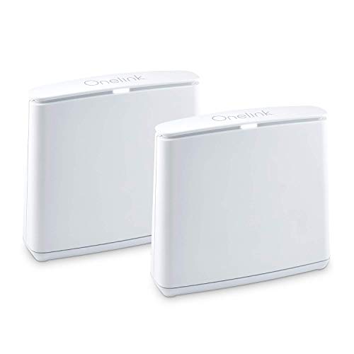 Onelink Secure Connect | Dual-Band Mesh Wifi Router System | 2-Pack Whole Home Wifi, Coverage Up to 3,000 Square Feet | The Storepaperoomates Retail Market - Fast Affordable Shopping