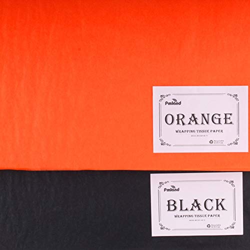 PMLAND Premium Quality Gift Wrapping Paper – Orange – 15 Inches X 20 Inches 100 Sheets | The Storepaperoomates Retail Market - Fast Affordable Shopping