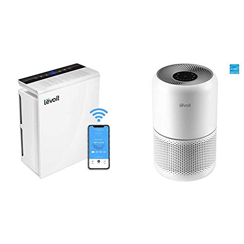 LEVOIT Smart Wifi Air Purifier for Home, Extra-Large Room with H13 True HEPA Filter & Air Purifier for Home Allergies in Bedroom, H13 True HEPA Air Purifiers Filter, for Large Room, Core 300, White | The Storepaperoomates Retail Market - Fast Affordable Shopping
