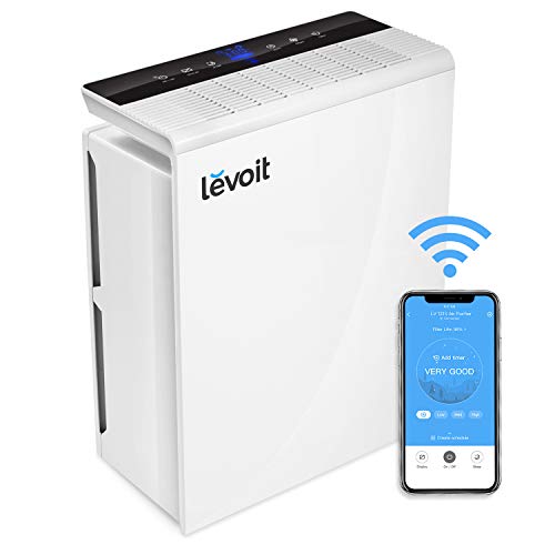 LEVOIT Smart Wifi Air Purifier for Home, Extra-Large Room with H13 True HEPA Filter & Air Purifier for Home Allergies in Bedroom, H13 True HEPA Air Purifiers Filter, for Large Room, Core 300, White | The Storepaperoomates Retail Market - Fast Affordable Shopping