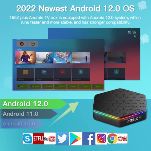 Android TV Box 10.0 4GB RAM 128GB ROM, 2022 T95 Android 10.0 TV Box QuadCore Allwinner H616 2.4G/5.8G WiFi Ethernet BT4.0 Ultra HD 6K HDR Smart TV Box… | The Storepaperoomates Retail Market - Fast Affordable Shopping
