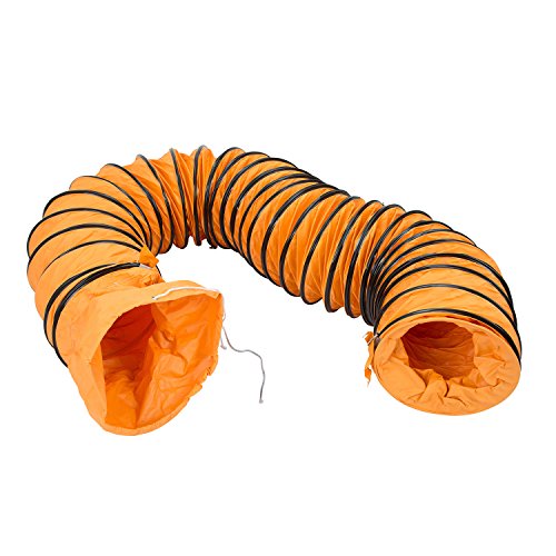 OEMTOOLS 24898 12″ Hose for Portable Blower, 16 Foot Duct Attachment, Orange | The Storepaperoomates Retail Market - Fast Affordable Shopping