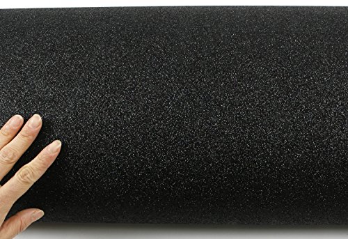 ROSEROSA Peel & Stick Glitter Sand Crafting Tape Self-Adhesive Covering Countertop Border Sticker (Black : 11.81inch X 48.03inch) | The Storepaperoomates Retail Market - Fast Affordable Shopping