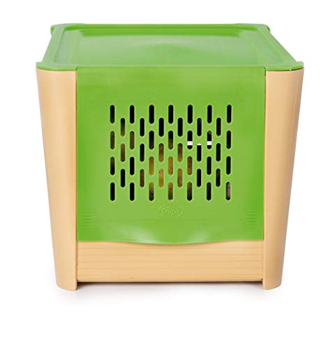 Snips Potato Keeper, 10.04″ x 7.87″ x 6.89″, Green | The Storepaperoomates Retail Market - Fast Affordable Shopping