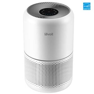 Alen BreatheSmart FLEX Air Purifier for Large Rooms, White & LEVOIT Air Purifier for Home Allergies Pets Hair Smokers in Bedroom, H13 True HEPA Filter, for Large Room, Core 300, White