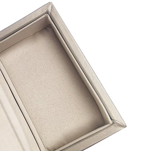 DesignSter Gold Bearer Ring Box – Premium PU Leather Double Rings Box for Wedding Engagement Gift Box | The Storepaperoomates Retail Market - Fast Affordable Shopping