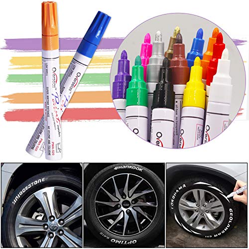 Overseas Paint Markers Pens, Painting Marker on Almost Anything Quick Dry and Permanent, Oil-Based Paint-Marker Pen Set for Rocks, Wood, Fabric, Plastic, Canvas, Glass, Mugs, DIY Craft | The Storepaperoomates Retail Market - Fast Affordable Shopping