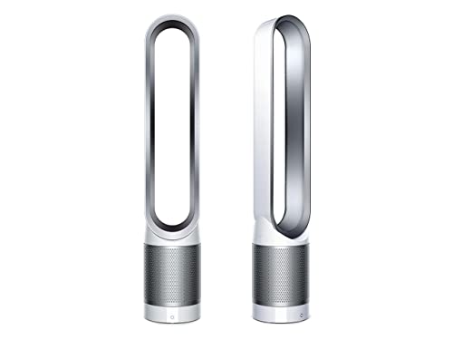 Dyson Pure Cool, TP01 HEPA Air Purifier & Fan, For Large Rooms, Removes Allergens, Pollutants, Dust, Mold, VOCs, White/Silver (Renewed) | The Storepaperoomates Retail Market - Fast Affordable Shopping