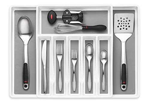 Expandable Cutlery Drawer Organizer, Flatware Drawer Tray for Silverware, Serving Utensils, Multi-Purpose Storage for Kitchen, Office, Bathroom Supplies | The Storepaperoomates Retail Market - Fast Affordable Shopping