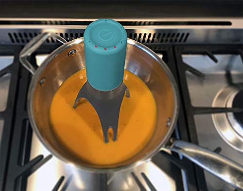 Uutensil Stirr – The Unique Automatic Pan Stirrer – With LED Speed Indicator, Teal | The Storepaperoomates Retail Market - Fast Affordable Shopping