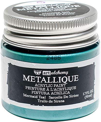 Prima Marketing Art Alchemy-Metallique-Mermaid Teal, 1.7 Fl Oz (Pack of 1) | The Storepaperoomates Retail Market - Fast Affordable Shopping