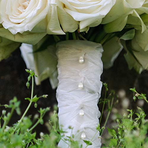 Corsage Boutonniere Pins Teardrop Pearl Head Pins Wedding Bouquet Pins White Straight Head Pins for DIY Crafts Jewelry Making Sewing Wedding Flower Decorations (100 Pieces with 1 Box) | The Storepaperoomates Retail Market - Fast Affordable Shopping