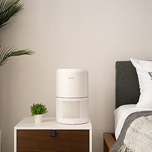LEVOIT Air Purifier for Home Allergies Pets Hair in Bedroom, H13 True HEPA Filter, 24db Filtration System Cleaner Odor Eliminators, Ozone Free, Remove 99.97% Dust Smoke Mold Pollen, Core 300, White | The Storepaperoomates Retail Market - Fast Affordable Shopping