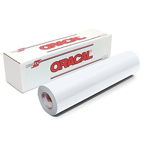 Roll of Oracal 651 Matte White Vinyl for Craft Cutters and Vinyl Sign Cutters (12″ x 25′) | The Storepaperoomates Retail Market - Fast Affordable Shopping