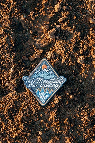 O’Houlihans – The Mountains are Calling and I Must Go Iron on Patch – Hiking, Camping, Travel, Adventure Patch | The Storepaperoomates Retail Market - Fast Affordable Shopping