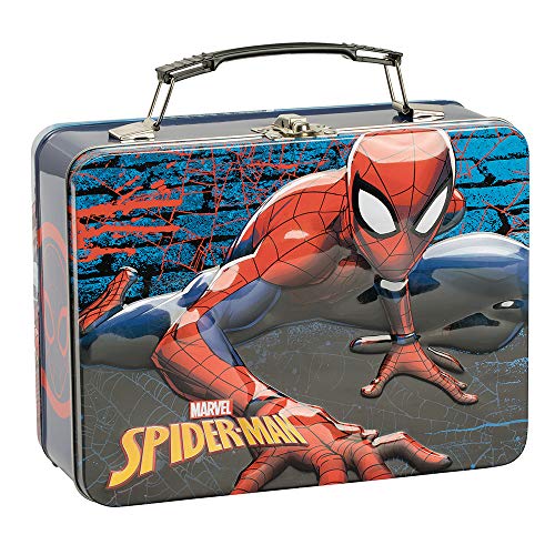 Vandor Marvel Spider-Man Large Tin Tote lunch box | The Storepaperoomates Retail Market - Fast Affordable Shopping