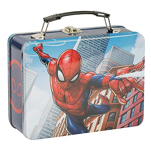 Vandor Marvel Spider-Man Large Tin Tote lunch box | The Storepaperoomates Retail Market - Fast Affordable Shopping