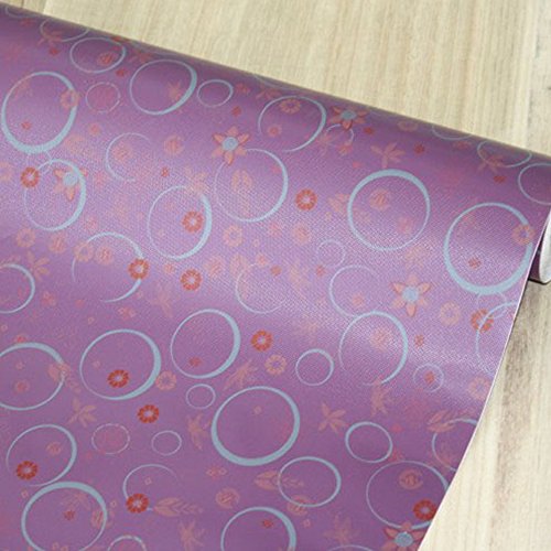 Yifely Peel & Stick Drawer Liner Removable Shelf Paper for Covering Apartment Old Cabinets Shelves, Purple Ring, 17.7 Inch by 9.8 Feet | The Storepaperoomates Retail Market - Fast Affordable Shopping