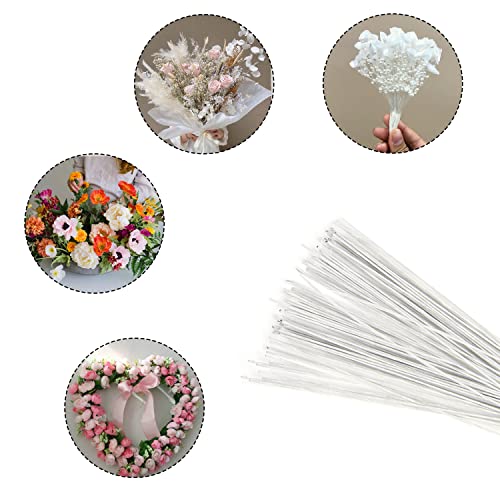 DECORA 18 Gauge White Floral Stem Wire 16 inch,50/Package | The Storepaperoomates Retail Market - Fast Affordable Shopping